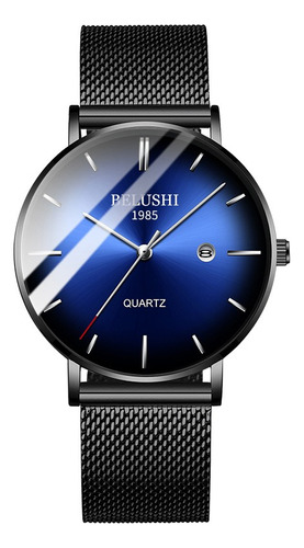 Reloj De Cuarzo Con Fecha Impermeable Belushi