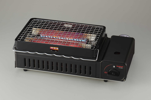 Estufa Portátil De Gas Negra Iwatani Aburiya2 Cb-abr-2
