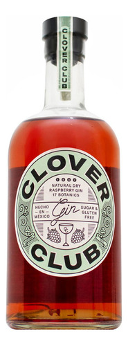Pack De 12 Ginebra Clover Rasberry 750 Ml