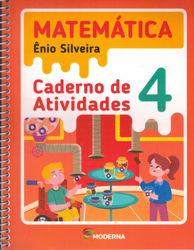 Livro Matemática Ênio Silveira Caderno De Atividades 4