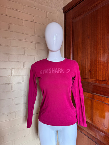 Playera Deportiva Gymshark Vino Talla S (Usado)