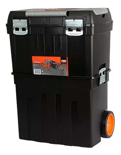 Caja Para Herramientas Bahco Plastica 2 Cuerpos Con Ruedas