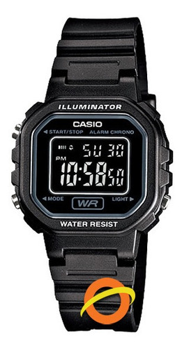 Reloj Casio Digital Mujer Alarma Cronometro Luz Led  La-20wh