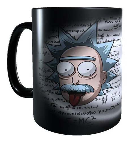 Tazon Taza Diseño Rick Sanchez, Rick Y Morty, Einstein