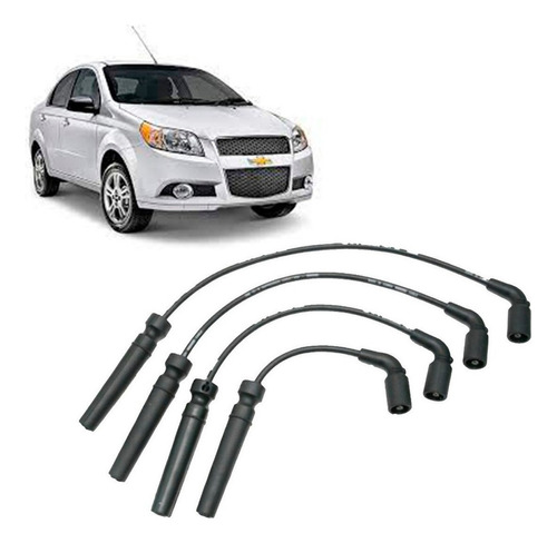 Juego Cables Bujia Para Chevrolet Aveo Hatchback 1.4 2004-16