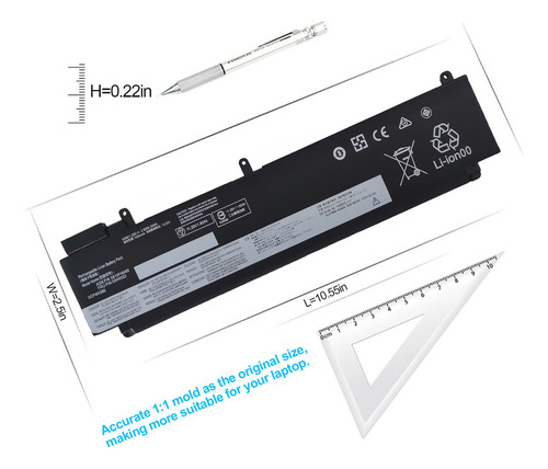 Batería 00hw022 Sb10f46460 00hw023 Sb10f46461 Para Lenovo