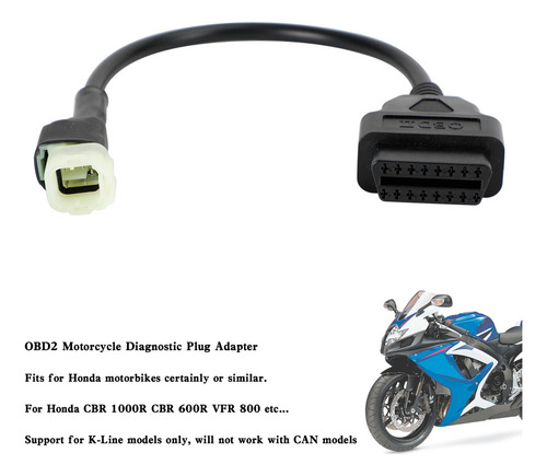 S Adaptador De Cable De Diagnóstico Obd2 De 4 A 16 Pines