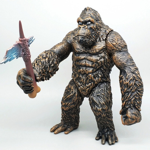 Monsterverse King Kong Com Machado Realista Godzilla Vs Kong