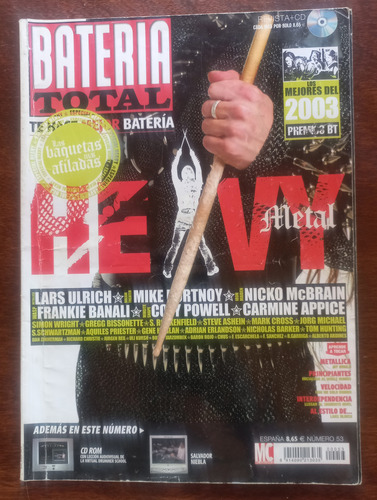 Lote 3 Revista Bateria Total N° 53-58-71 (Usado)