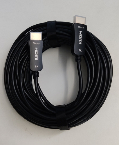 Cable Hdmi 2.1 / 8k60hz 4k120hz Fibra Optica 10 Metros