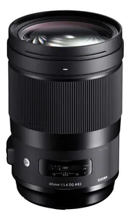 Lente Sigma 40mm F/1.4 Dg Hsm Art Para Nikon F