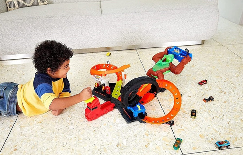 Imagen 6 de 9 de Pista Hot Wheels Ataque De Gorila
