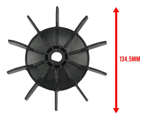 Ventilador Reposição Do Motor Compressor Eletrico Ar15 Sport