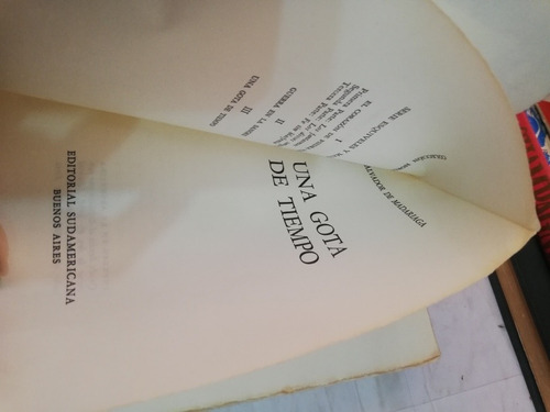 Salvador De Madariaga Una Gota De Tiempo 1er Edición (Usado)