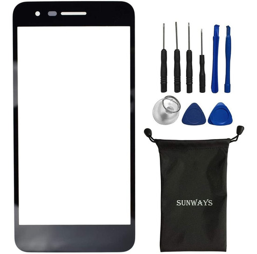 Sunways - Pantalla De Repuesto Para LG K8 2018 K9, Color Neg