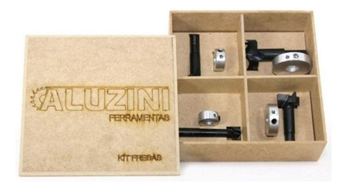 Kit Fresas 04 Aluzini AZ010gab20 Unic Unic S Definicao