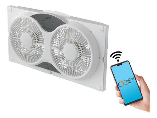 Comfort Zone Living Comfort - Ventilador Inteligente Wi-fi D