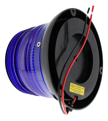 Torreta Rotativa De Led Azul