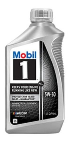 Aceite Mobil 1 Litro 5w50 Fs Sintetico Alta Gama