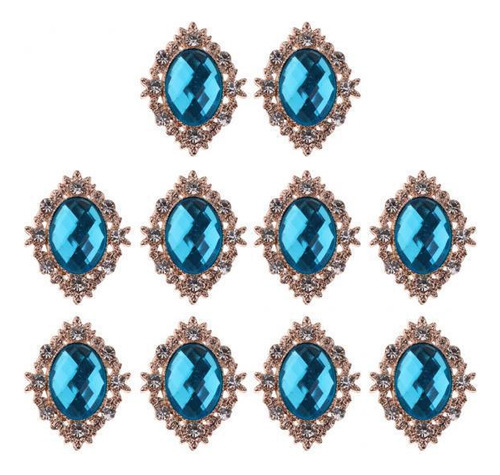 Botones De Cristal 25mm 30x25mm