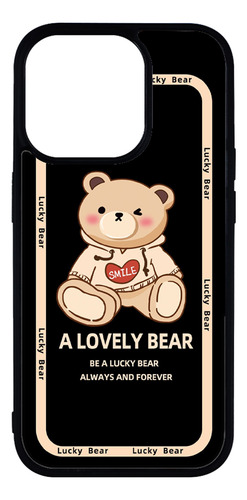 Funda Cherry Bear Aesthetic Compatible Con Xiaomi Case Tpu Negro Redmi 9c