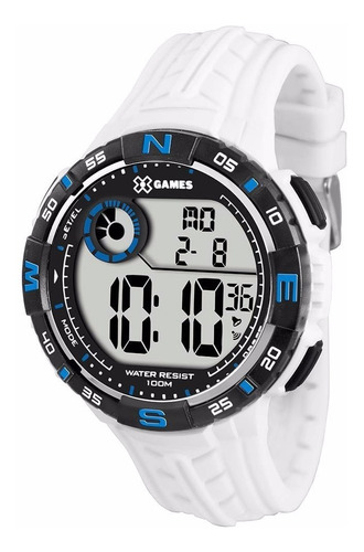 Relógio X-games Masculino Digital Xmppd324 Bxbx Branco