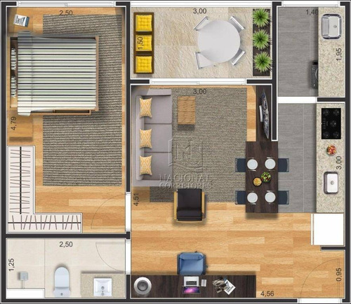 Imagem 20 de 20 de Apartamento À Venda, 69 M² Por R$ 405.000,00 - Nova Gerti - São Caetano Do Sul/sp - Ap10873
