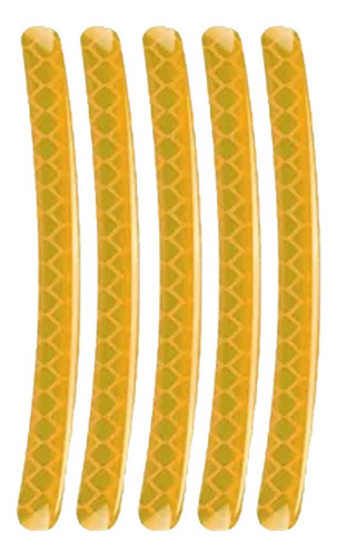 Pegatina Resistente, Mxonn-005, 100 Pzas, Naranja, Reflectan Color Naranja