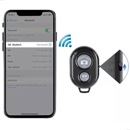 Ring Light Lapela Bluetooth iPhone Android Kit Youtuber
