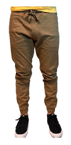 Pantalón Efecto Uno Lifestyle Hombre Dust Marron Cli