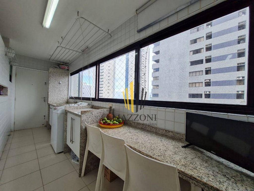 Imagem 13 de 30 de Apartamento Em Boa Viagem | Andar Alto | Vista Mar | 4 Quartos | Dependência | 3 Vagas | Lazer - Ap2020