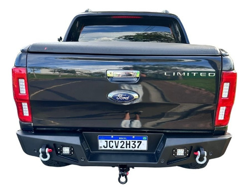 Kit Para-choques+peito De Aço Ranger 13/16 C/s/barra Mod:2