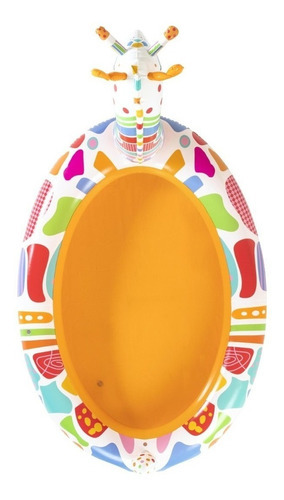 Piscina Inflable Jirafa Molona Bestway Modelo 53089 Color Multicolor