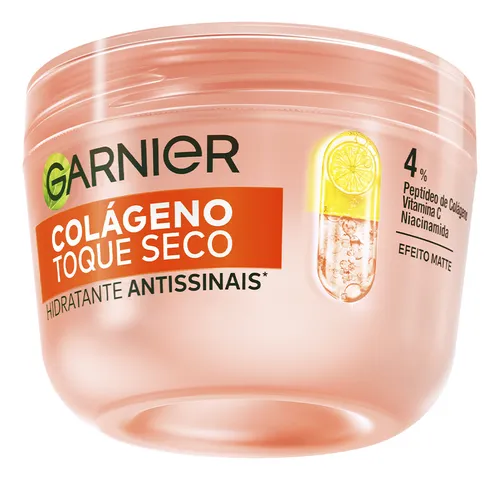 Hidratante Facial Antissinais Colágeno Efeito Matte Garnier Todo ...