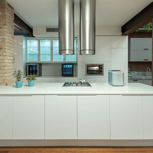 Coifa Ilha Redonda Quartzo 35 Cm Inox 220v Suggar Tp3522ix
