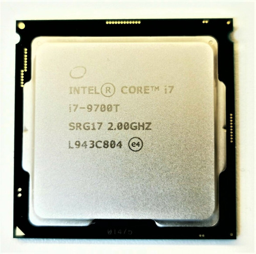 Procesador Intel Core I7 9700t 4.30ghz Máxima 8 Nucleos 12mb