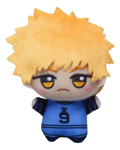 * Blue Lock Figuras, 4.3 Pulgadas Blue Lock Peluche Nagi