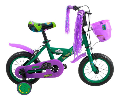 Bicicleta Infantil Rodado 12 Urby Bikes Con Rueditas 