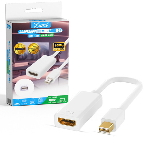 Adaptador-conversor Mini Display Port X Hdmi Gloal Ref Cb223