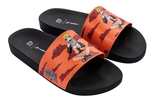 Imagem 3 de 4 de Chinelo Anime Naruto Akatsuki Desenho Rider Slide Lançamento