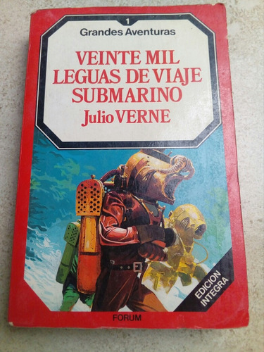 Veinte Mil Leguas De Viaje Submarino- Julio Verne- 1984