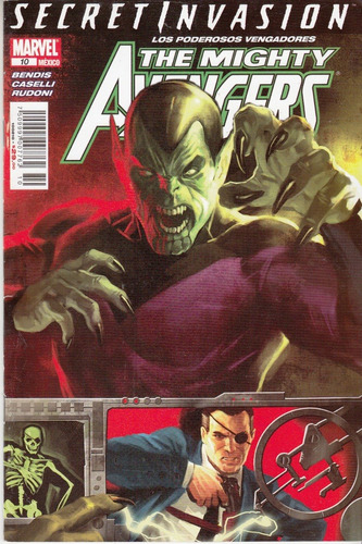 Comic Marvel Secret Invasion The Mighty Avengers # 10 