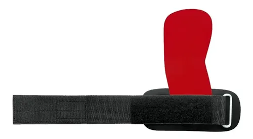Hand Grip Crossfit Revolution Red Nc Extreme Luva Palmar Tamanho M
