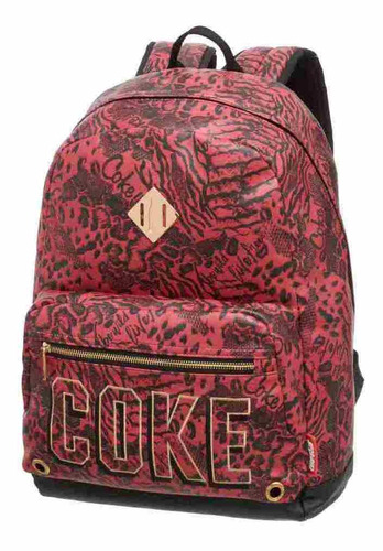 Imagem 1 de 3 de Mochila De Costas Coca Cola Animal Mix
