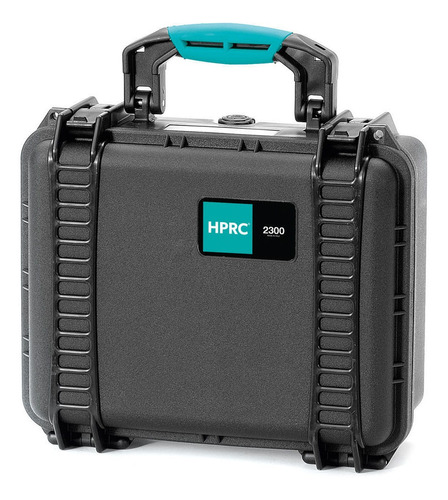 Hprc 2300e Hard Case Without Foam (black With Blue Handle)
