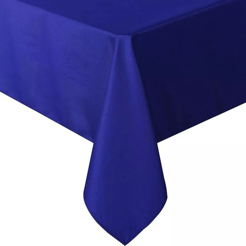 Mantel Rectangular Antimanchas Impermeable 220 X 140 Cm Mesa Aura Zeus Genero Redondo Azul Fiesta Cumpleaños Evento Tela Diseño Algodón Lino