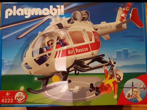 Playmobil. Helicóptero De Rescate.nuevo. Art.4222.