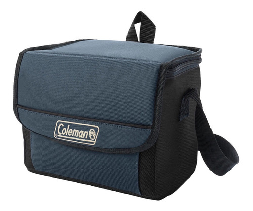 Soft Cooler Coleman Plegable 9 Latas Azul De Camping