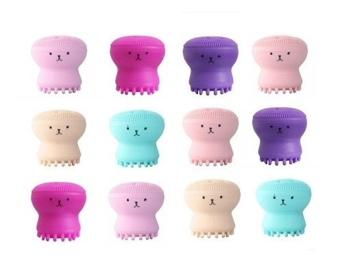 12 Pulpitos Cepillo Exfoliante Limpiador Facial