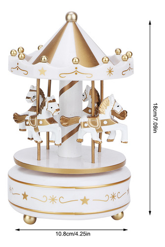 M Carrusel Gift Merry Go Round Music Para Bodas Navideñas